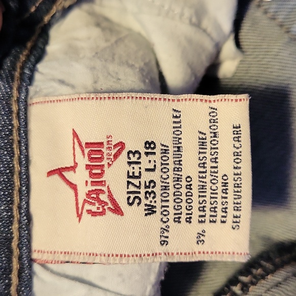 LA IDOL DENIM CAPRI - Picture 5 of 5